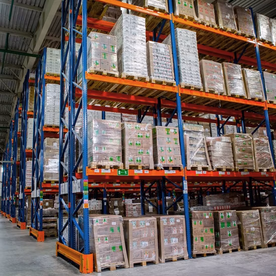 カスタマイズされた調整可能なスチール倉庫ヘビーデューティパレットラックシステム商品保管棚ディスプレイビームラック棚倉庫保管用